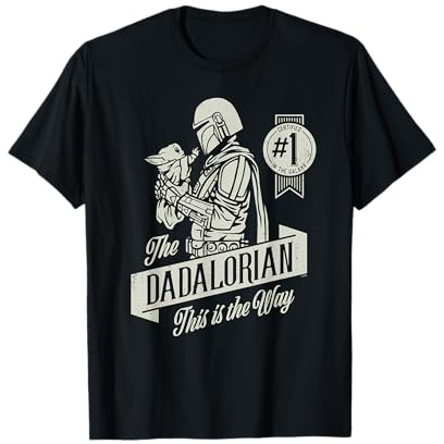 Star Wars The Mandalorian and Grogu Dadalorian Father’s Day T-Shirt