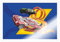 Spreadshirt Hot Wheels Looping Racer Sticker, max. 10x10 cm, 10 x 10 cm, Transparent glänzend