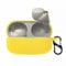 Bluetooth Earphone Protective Case Cover for Sony WF-1000XM4,Soft Silicone Shell Sleeve with Keychain,Travel Carrying Bag for Bluetooth Wireless Earbuds Charging Compartment (6)