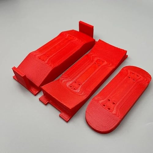 DIY Griffbrettform & Shaper 96 mm x 33 mm, 49 mm Radstand, 20º Kick