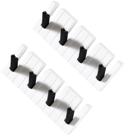 Alipis Wandaufhänger Kunststoff 2 Stück Lochfreies Lagerregal Für Küche Bad Und Schlafzimmer Aufbewahrungsorganizer Ohne Bohren Stabile Aufhängung Für Kleidung Hüte Handtücher