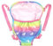 Norhogo Sac à Dos Porte bébé Poupée, Sac à Dos Porte-bébé Accessoire pour Poupée de 14-18 Pouces-Rose poupée Non Incluse
