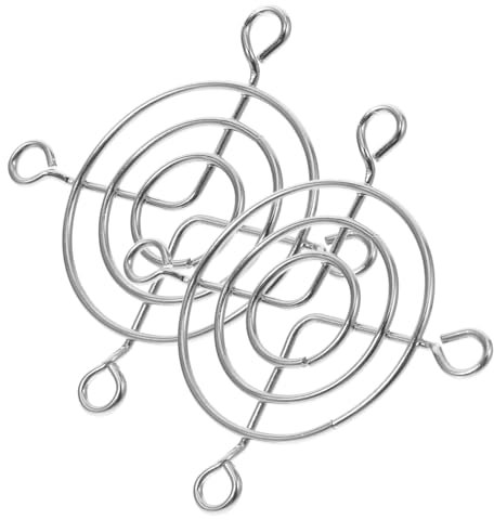 NIYANGLE Cooling Fan Metal Fan Covers Dust Safety Assurance Stylish Design Corrosion Resistance Longevity