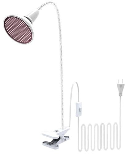 QIANYAN IR Led Lampe 200 Leds In Der NäHe Von Infrarot Lampe für Relieve Joint Pain Muskelschmerzen KöRper Stehen 730nm - 850nm Wachsen Licht Lampe 360° Schwanenhals