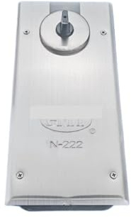 Open Floor Spring N-222 Heavy Floor Mounted Door Closer Original