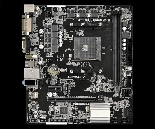 motherboard Fit For ASROCK AMD A320 Chipset AM4 Interfaccia A320M-HDV Scheda madre for PC desktop Micro-ATX