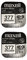 2 x Maxell Silver Oxide Watch Single Use Battery Batteries SR626SW/377/AG4/626