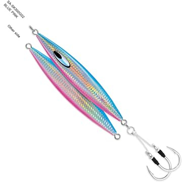 Daiwa Jig Saltwater SA-SK110G02 Saltiga SLK Metaljig, 113,4 g, 7/0 Assist Haken, Blau, Einheitsgröße, Mehrfarbig