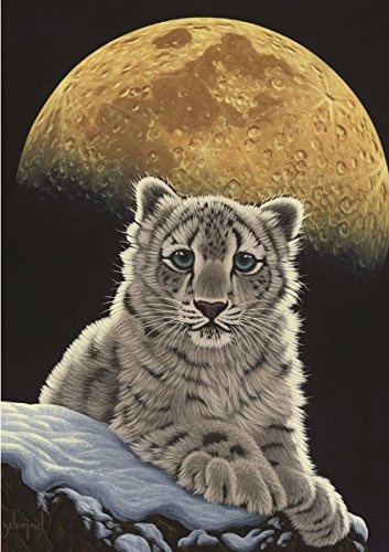 Grafika Puzzle 1500 Teile - Schim Schimmel - Moon Leopard