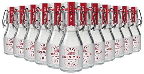 Eden Mill Love Gin Miniatures, 12 x 5cl