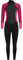 Mountain Warehouse Langer Damen-Neoprenanzug - Körper: 2.5mm, UPF 50+, Konturfit, verstellb. Ausschnitt, hält Körperwärme, einteilig Dunkel-Pink Damengröße EU 36-38