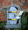 HH Home Hut Enchanted Fairy Door - Garden Ornament, Charming Fairy Garden Accessories for Outdoor Home Decor