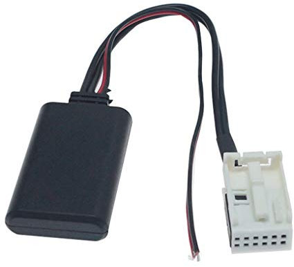 BIlinli 12Pin Module sans Fil autoradio stéréo Musique Aux câble Adaptateur pour Peugeot 207 citroën