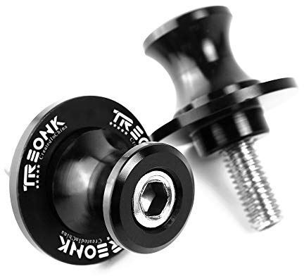 TREONK Diabolos Moto - Paire de M8 Pions de Bras Oscillant Diabolos Le Mans Support Montage pour Kawasaki Z900 Z800 Z900RS Z650 Z500 ZX-6R Ni-nja400 ZX-10R ZX-4R