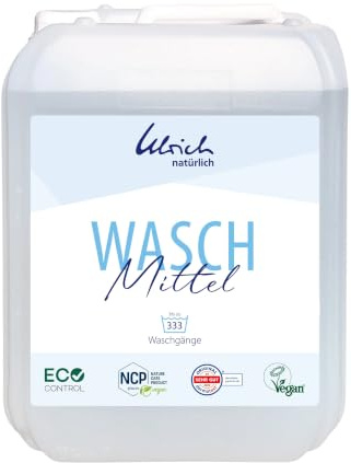 Ulrich natürlich Waschmittel 10L, vegan, 20–95 °C, ohne Parfümierung