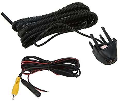 Yctze Auto Frontansicht Kamera 150 ° Kunststoff Frontkamera Auto Kühlergrill Halterung Cam Nachtsicht IP68 Wasserdichter Ersatz für 3 Serie 2012 2014 Kamera Parkkamera