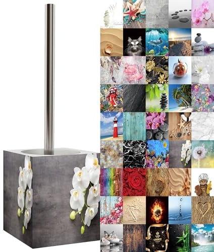 Sanilo WC Bürste, viele schöne Klobürsten zur Auswahl, hochwertige Qualität, Elegantes Design (Pretty)