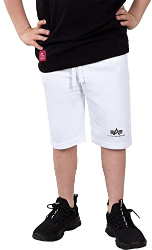Alpha Industries Unisex Kinder Shorts Alpha Industries Basic Jogger Short Sl Kids/Teens Stylische Kurze Jogginghose für Kinder