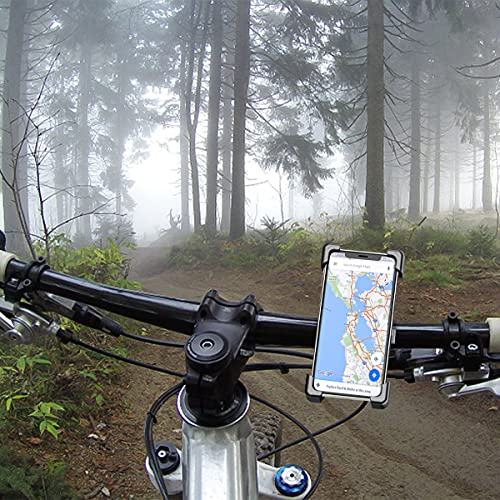 CGEAMDY Bicycle Motorcycle Phone Holder, Universal 360° Handyhalterung Auto