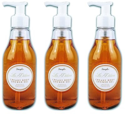 3x Douglas Les Delices Mango Creamy Body Shower Gel,300ml (3er Pack)