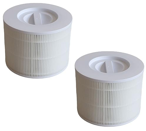 Ersatz-HEPA-Filter, 3-in-1, kompatibel mit 300 Core 300-RF Luftreiniger, hocheffiziente Aktivkohle, weiß, 2 Stück