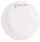 Villeroy & Boch Statement, Cuenco Plano Je T'Aime, ⌀18 Cm, Porcelana Premium, Blanco