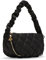 Betsey Johnson Damen Quilted Nylon Sling Gesteppte Nylonschlinge, Schwarz