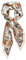 Livrerpi Seidiges Kopftuch, modisches Satin-Haarschal, quadratisch, für Damen, Geschenke, 70 x 70 cm, 02 Gänseblümchen, Beige, 13 x 150 cm, Einheitsgröße