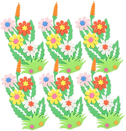 UPKOCH 1 Tafel-wandaufkleber Wandtattoos Für Kinderzimmer Blumendekorationen Kinder Aufkleber Pizarrones Para Niños Blumenaufkleber Gefühlt Material Grundschule Karikatur