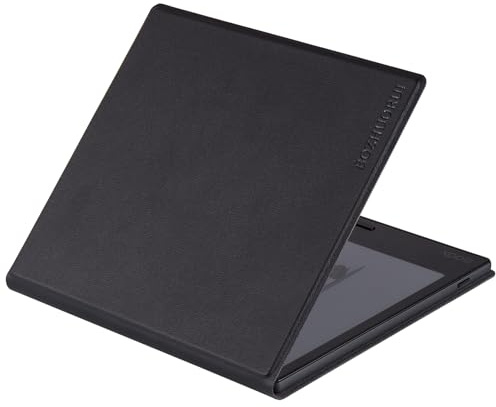 BOZHUORUI Étui pour liseuse Onyx Boox Go 7 & Go 7 Color 7 (1/2e génération, Sortie en 2024/2025) – Coque magnétique Fine et légère avec Mise en Veille/réveil Automatique (Noir)
