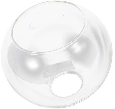 ARTIBETTER Abat-Jour Globe Transparent En Verre Abat-Jour Planète De Remplacement Accessoires D'éclairage Modernes Pour Applique Murale Suspendue 20Cm