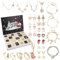 Weihnachten 2024, Prinzessinnen-Make-up-Set, Schmuck, Prinzessinnen-Make-up, Schmuck, Countdown-Kalender, Mädchen-Party-Dekor