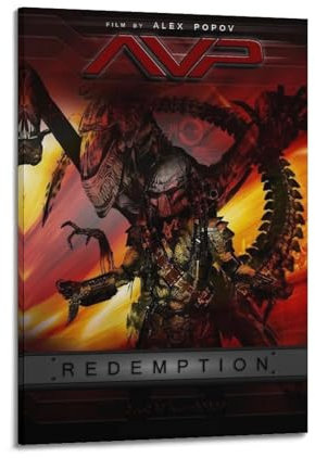 KFNICCE AVP Filmposter Redemption, dekoratives Gemälde, Leinwand, Wandposter und Kunstdruck, moderne Familienschlafzimmer-Dekoration, Poster, 60 x 90 cm