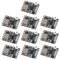 10 controller di carica 5 V 2 A, scheda di ricarica per batterie al litio, 3,7 V, 4,2 V, 18650, Power Protection Board