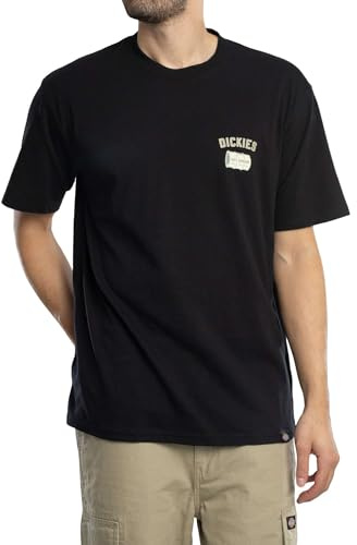 Dickies Herren Service Crew T-Shirt, Black, XL