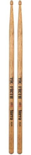 American Classic Terra Series X5AT Drumsticks, Hickory-Holz, 40,64 cm Länge, Tropfenspitze