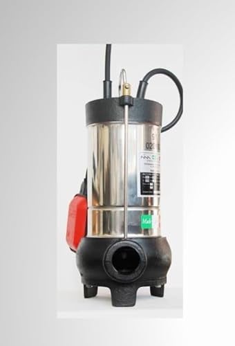 Nuova Idro Mec Elettropompa Sommergibile in Acciaio Inox, PVM 0,5A-2A, Made in Italy (2, Cavallo vapore)