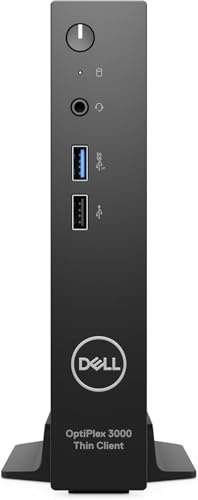 Dell OptiPlex 3000 Thin Client System - Intel Jasper Lake N6005@ bis zu 3,3 GHz 8 GB 64 GB eMMC mit Wyse ThinOS