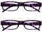 OPULIZE Die Lesebrille Unternehmen Lila Schildpatt Leicht Komfortables Leser Wert 2er-Pack Herren Frauen RR32-5 +3,50