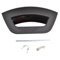 Maniglia SPARES2GO Black Door Futura Kit Chiusura a Leva per Hotpoint - Ariston Lavatrici ADM 942K UE WMF 823K FR