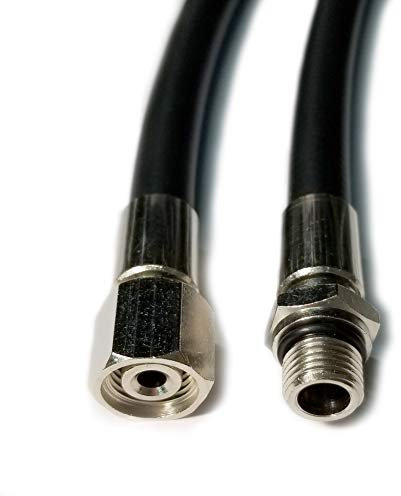 METALSUB Niederdruck-Tauchschlauch, 1/2 männlich, for Apeks & Mares (76 cm (30 inch))