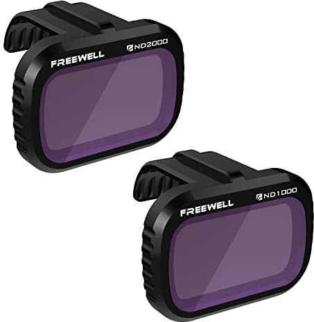 Freewell Langzeitbelichtung Fotografie ND Filter-2Pack Kompatibel mit Mini 4K/Mavic Mini/Mini 2/Mini SE Drohne, 2-Pack