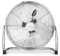 H.Koenig Bodenventilator JOE32, 45cm, 100W, 3 Geschwindigkeiten, Einstellbare Neigung, 3 Blätter, Rutschfeste Füße, Geräuschlos, Verchromtes Metall