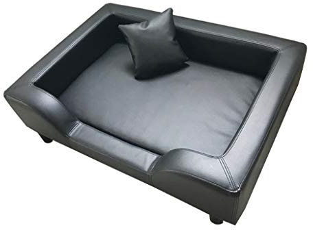 Hundebett kleine Hunde Hundebett Hundebett Holz Sofakissen Abnehmbare und waschbare Bissfestigkeit for mittlere und große Haustiere GCSQF