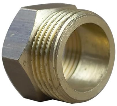 Arcanaute - Raccord laiton à visser - Mamelon Laiton réduit Mâle 3/4'' (20/27) - Femelle 5/8'' (17/23) - Arcanaute