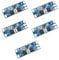 JZK 5 Stück 2S 7,4 V Lithium-Batterieschutz-Board-Modul, 7,4 V 8,4 V 2S BMS PCM Ladeentladungsschutz Board für Li-Ion-Akku 18650
