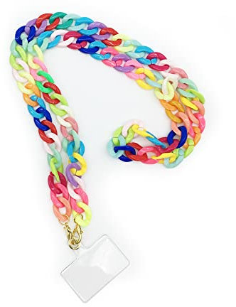 Belyo Colgante Cordón Correa Cuerda Universal para Colgar Funda Teléfono Móvil Cuello Colors