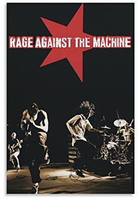 Generic Rage Against The Machine Poster, Wandposter, Modern, Querformat, 20 x 30 cm, für Wohnzimmer und Schlafzimmer