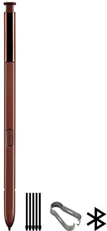 [2023] [WithBluetooth] Duotipa Note 9 Stylet de rechange pour Samsung Galaxy Note 9 N960 All Versions Stylus Touch S Pen avec pointes/plumes (marron)