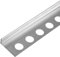 BALNEO Profilo a Cuneo con Profilo Sfumato in Acciaio Inox Profilo Doccia in Acciaio Inox Tagliabile su Misura per La Cabina Doccia, Versione Sinistra 120cm Cromato, Altezza Bordo 12-30mm